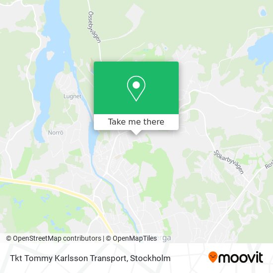 Tkt Tommy Karlsson Transport map