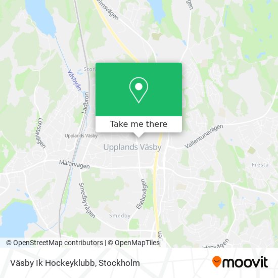 Väsby Ik Hockeyklubb map