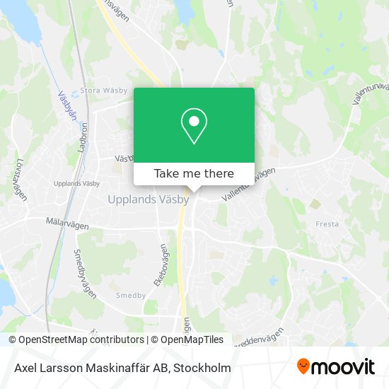 Axel Larsson Maskinaffär AB map