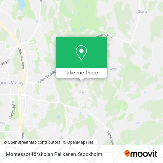 Montessoriförskolan Pelikanen map