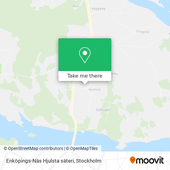 Enköpings-Näs Hjulsta säteri map