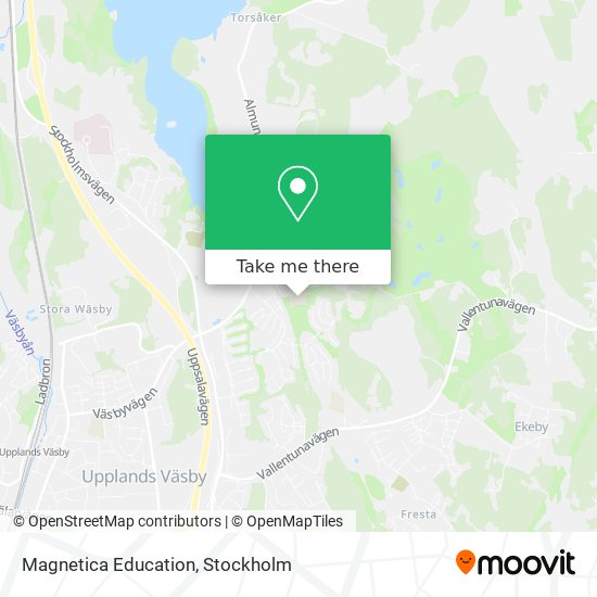 Magnetica Education map