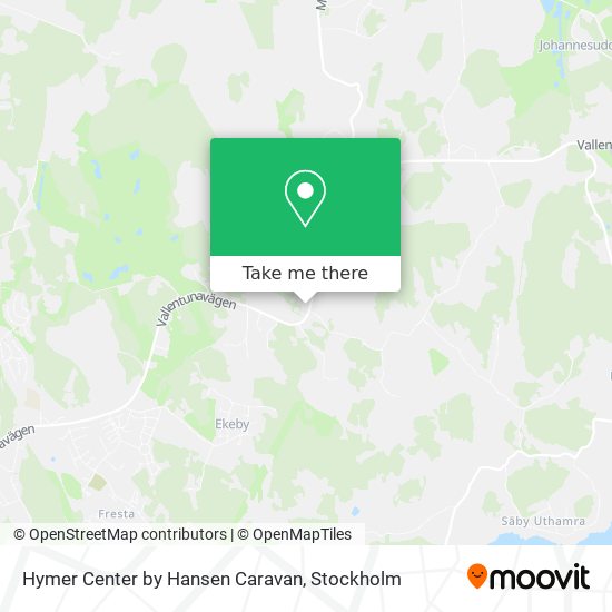 Hymer Center by Hansen Caravan map