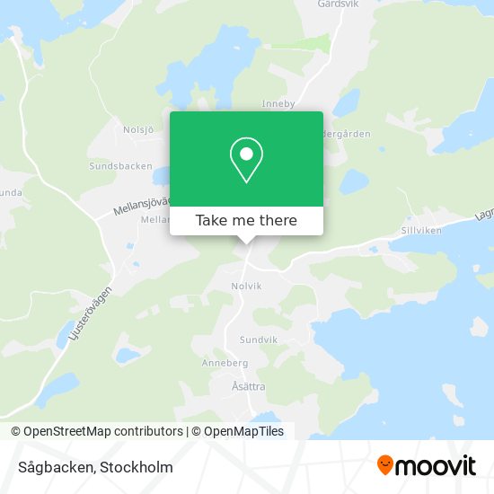 Sågbacken map