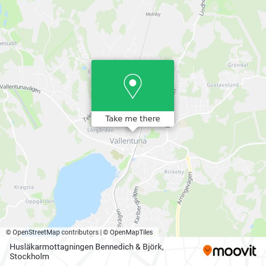 Husläkarmottagningen Bennedich & Björk map