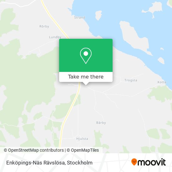 Enköpings-Näs Rävslösa map