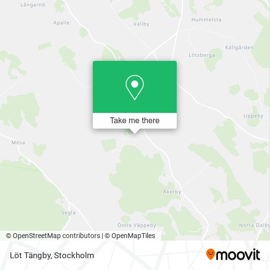 Löt Tängby map