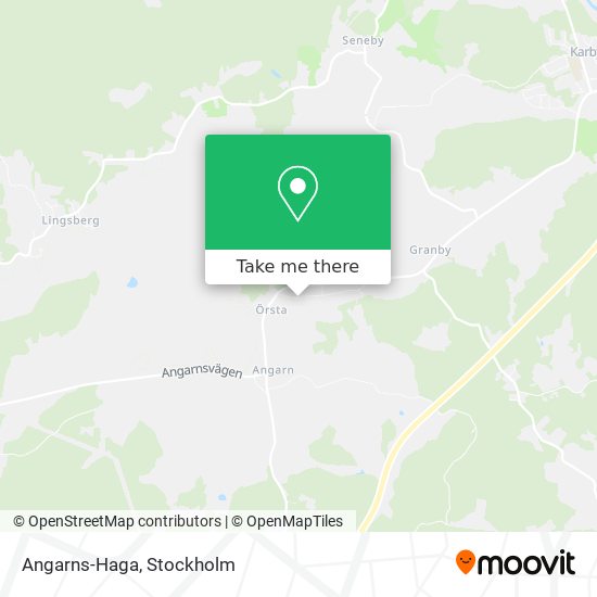 Angarns-Haga map