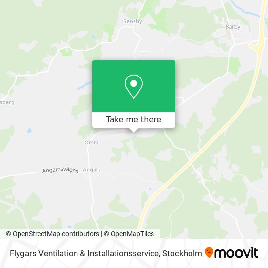 Flygars Ventilation & Installationsservice map