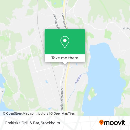 Grekiska Grill & Bar map