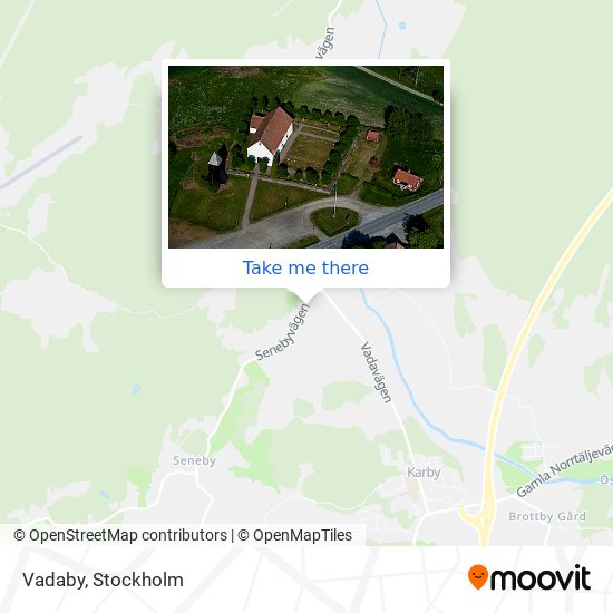 Vadaby map