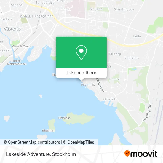 Lakeside Adventure map