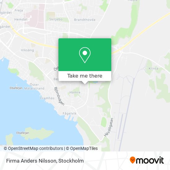 Firma Anders Nilsson map