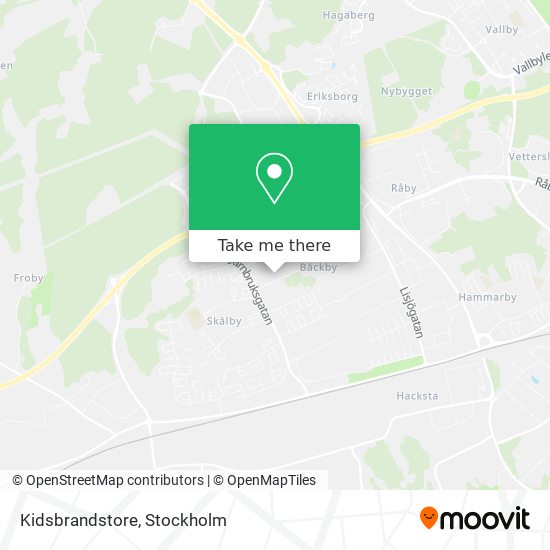 Kidsbrandstore map