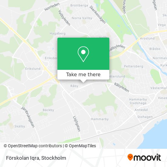 Förskolan Iqra map