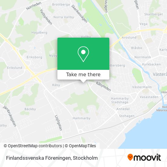 Finlandssvenska Föreningen map