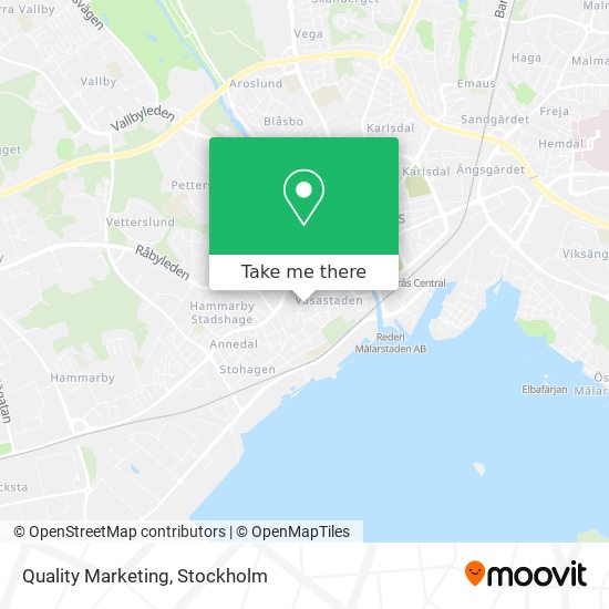 Quality Marketing map