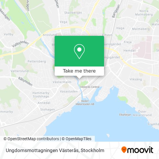 Ungdomsmottagningen Västerås map