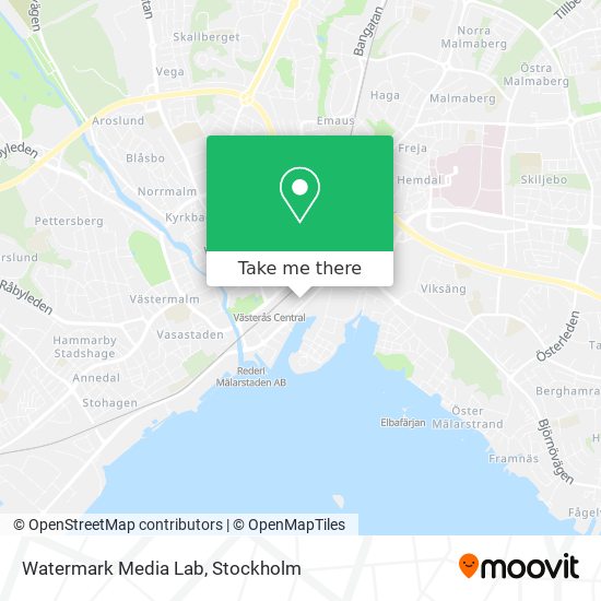 Watermark Media Lab map