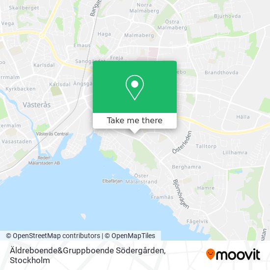 Äldreboende&Gruppboende Södergården map