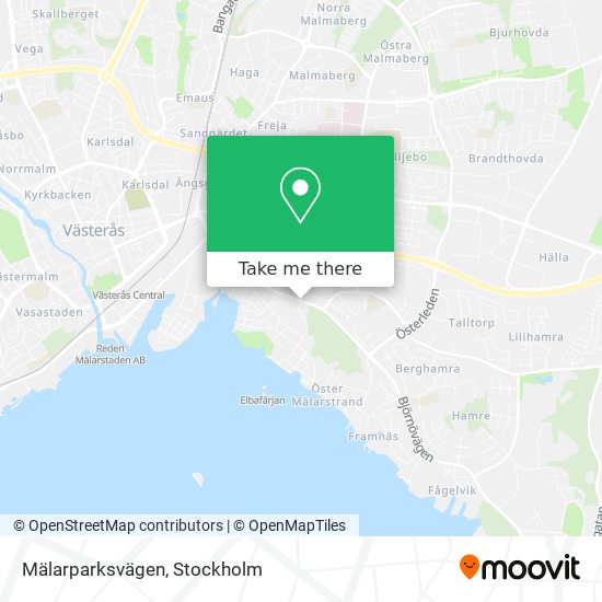 Mälarparksvägen map