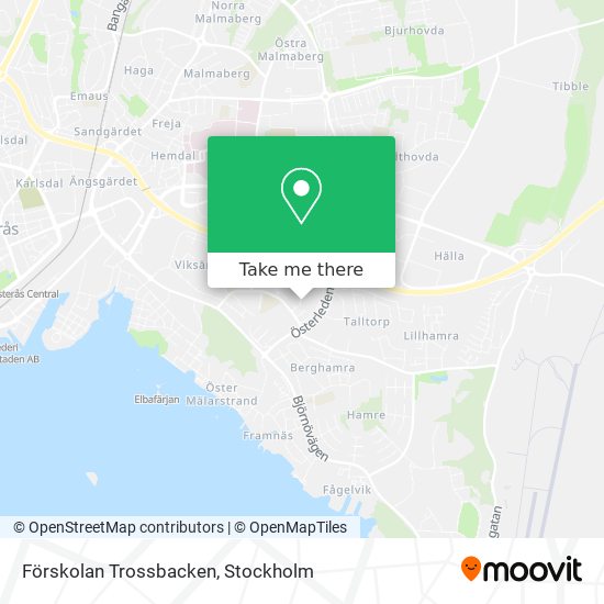 Förskolan Trossbacken map