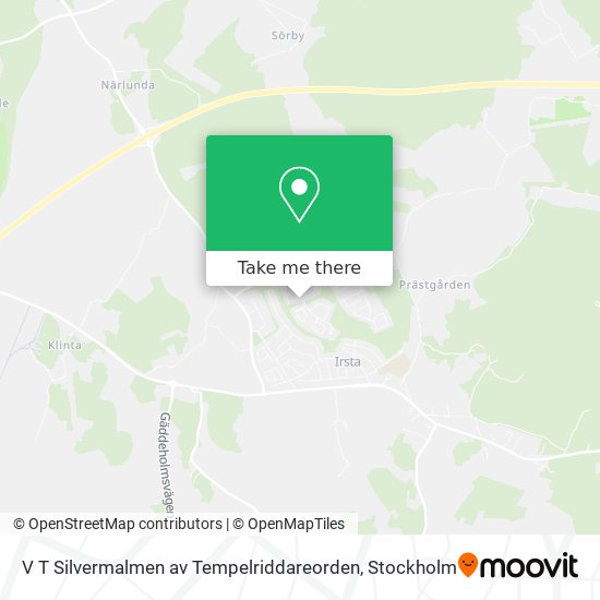 V T Silvermalmen av Tempelriddareorden map