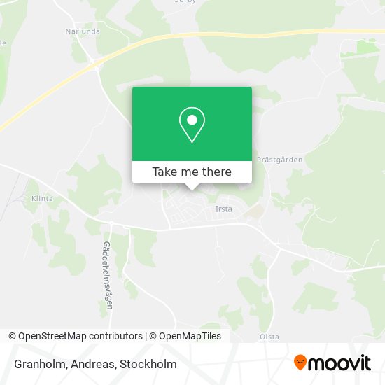 Granholm, Andreas map