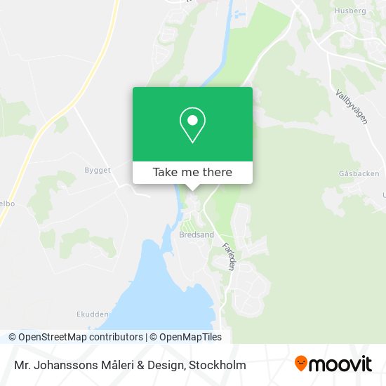 Mr. Johanssons Måleri & Design map