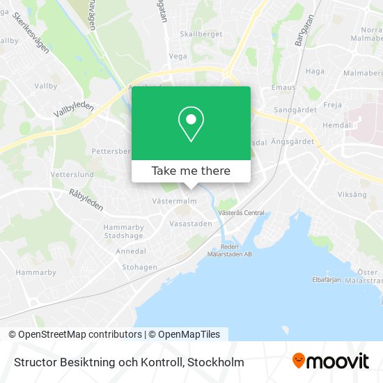 Structor Besiktning och Kontroll map