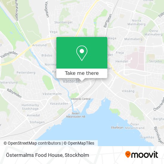 Östermalms Food House map