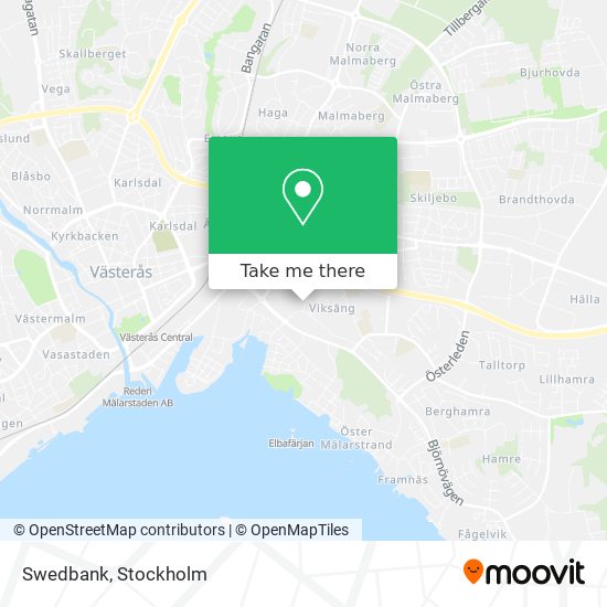 Swedbank map