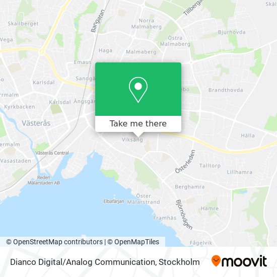 Dianco Digital / Analog Communication map