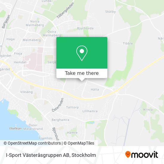 I-Sport Västeråsgruppen AB map