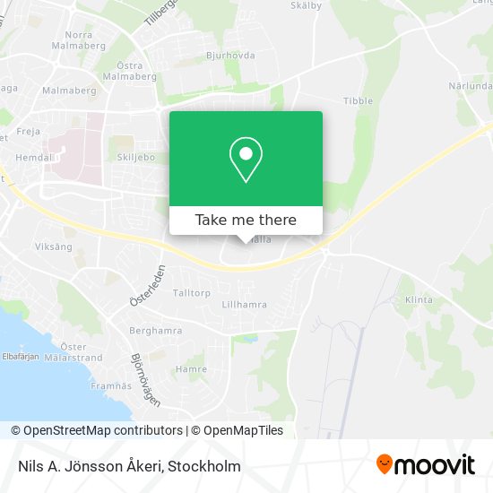 Nils A. Jönsson Åkeri map