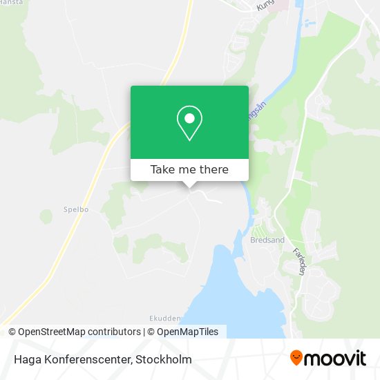 Haga Konferenscenter map