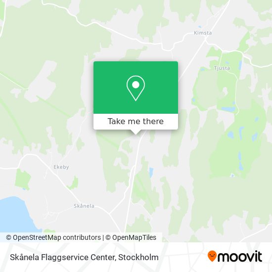 Skånela Flaggservice Center map