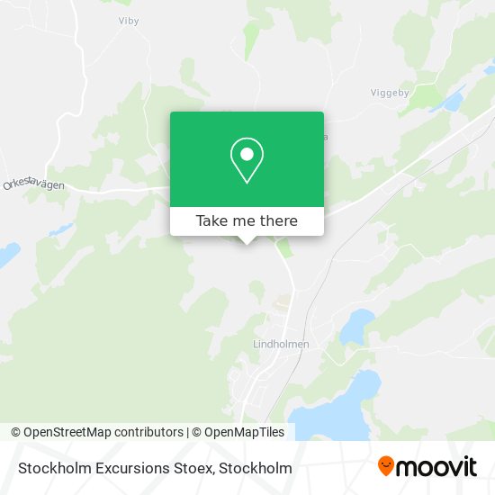 Stockholm Excursions Stoex map