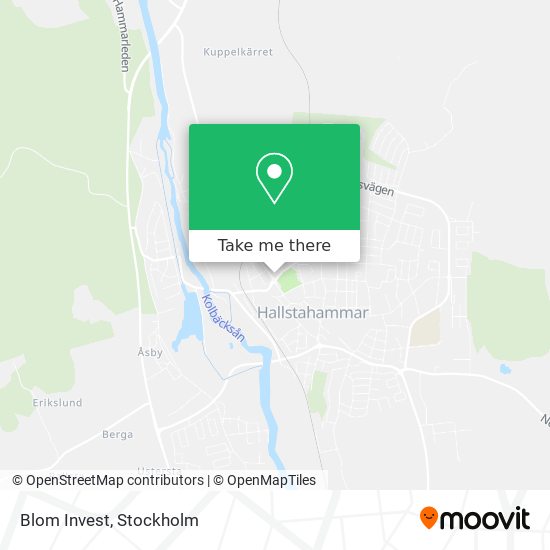 Blom Invest map