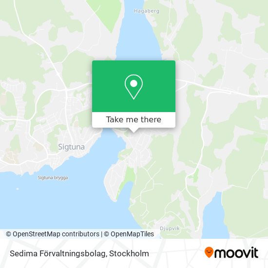 Sedima Förvaltningsbolag map