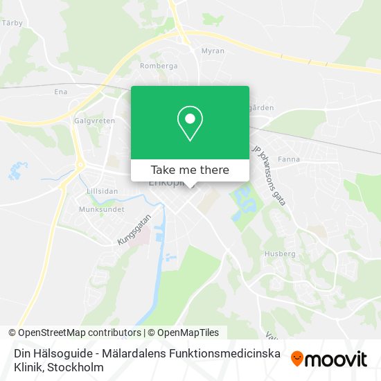 Din Hälsoguide - Mälardalens Funktionsmedicinska Klinik map