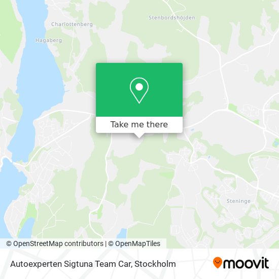 Autoexperten Sigtuna Team Car map