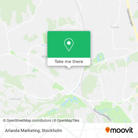 Arlanda Marketing map