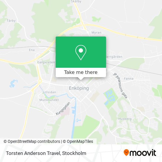 Torsten Anderson Travel map