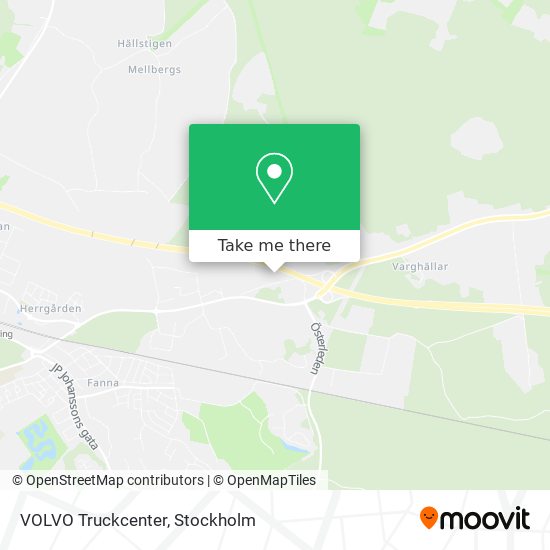 VOLVO Truckcenter map