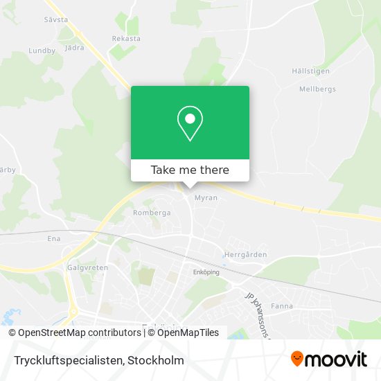 Tryckluftspecialisten map