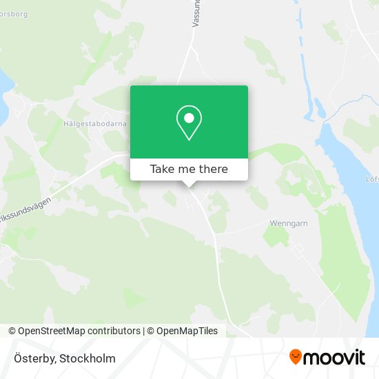 Österby map