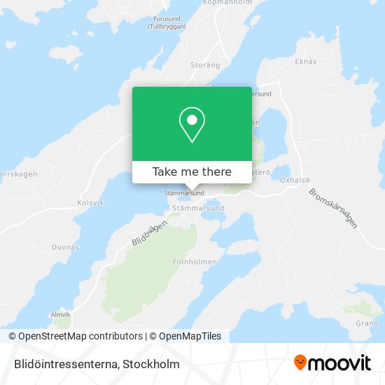 Blidöintressenterna map