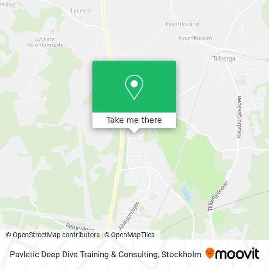 Pavletic Deep Dive Training & Consulting map