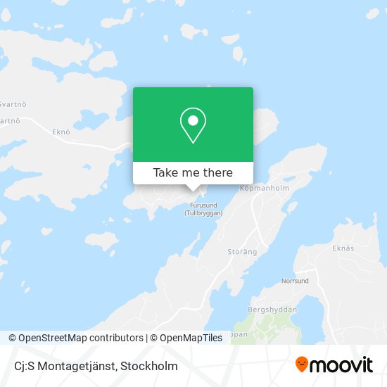 Cj:S Montagetjänst map